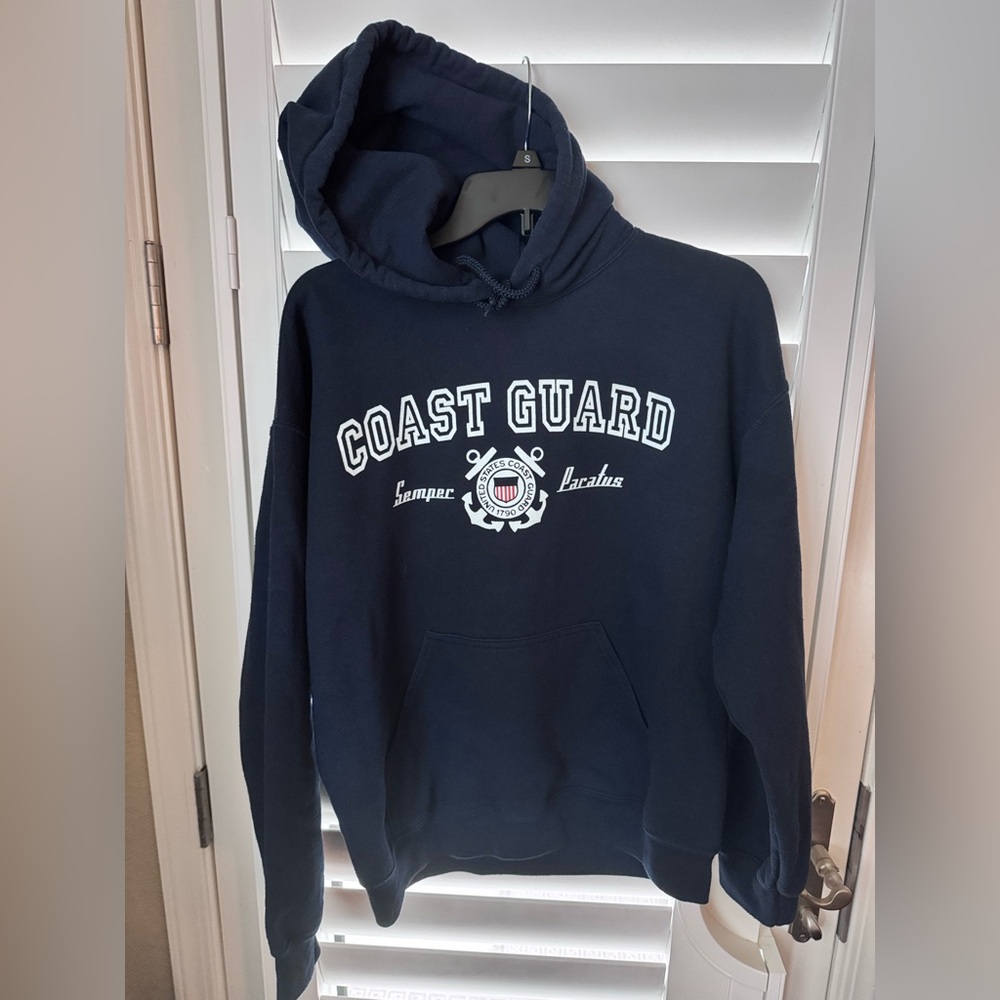 Coast Guard Navy Blue Hoodie